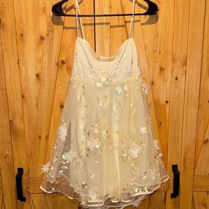 Windsor Cream Elegant Dress